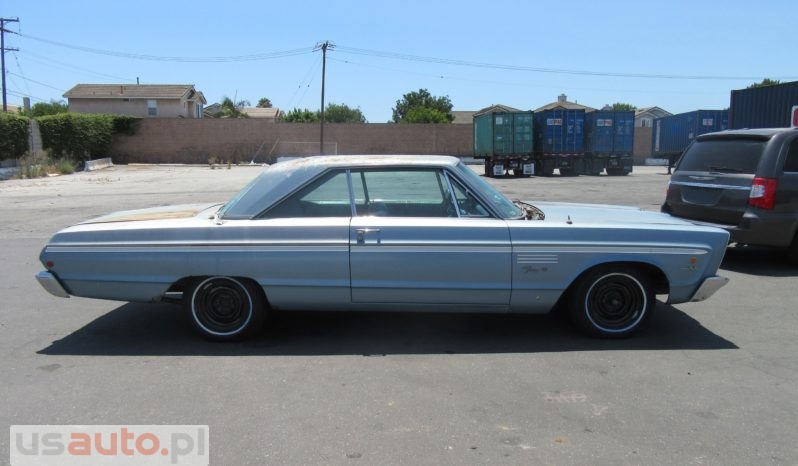 1965 PLYMOUTH SPORT FURY III 383 CALE V8 CALIFORNII